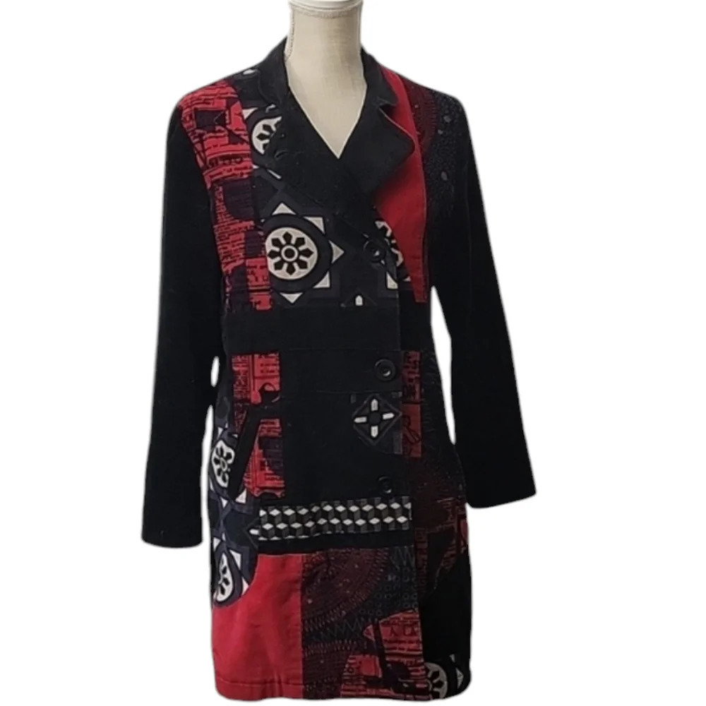 Desigual Rainbow Coat